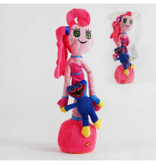 Інтерактивна іграшка С 53133 (100) "Сім`я монстрик", звук, світло, функція запису голосу, танцює, h-33 см, в пакеті