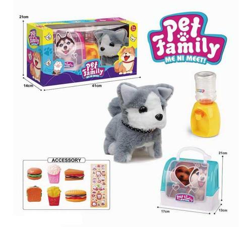 Улюбленець CH 6009 F (24/2) ходить, звуки, будиночок, кулер для води, муляжі їжі, в коробці