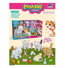 Улюбленець MC 1070 (18) ходить, рухає головою та хвостом, відтворює характерні звуки, миска для їжі, фен, аксесуари, в коробці