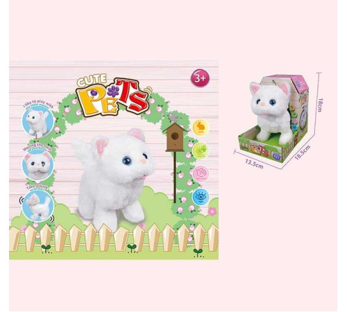 Улюбленець 933-7 E (48/2) “Кошеня”, ходить, пищить, на батарейках, рухає хвостиком, в коробці