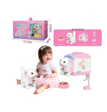 Улюбленець 933-71 E (12) “Кошеня”, ходить, нявкає, виляє хвостом, переноска, поїлка, миска, в коробці