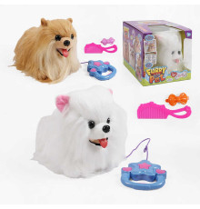 Улюбленець F 43659 (40) 2 види, ходить, звуки, музика, повідець для керування, реагує на дотик, 2 режими, аксесуари, в коробці, ВИДАЄТЬСЯ МІКС