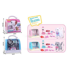 Улюбленець 810-105 (72/2) 2 види, звуки, ходить, аксесуари, переноска