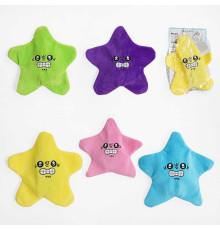 Інтерактивна зірка M 18147 (200) рухається, підсвічування, повторюшка, музика, вбудований акумулятор, в пакеті, ВИДАЄТЬСЯ ТІЛЬКИ МІКС ВИДІВ