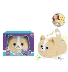 Інтерактивна іграшка 1978 (24) “Песик”, розмір - 25х20х17 см, запис та відтворення голосу, мелодії, підсвічування, в коробці