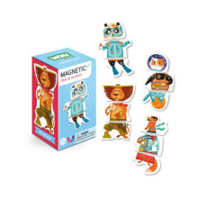 гр Магнітна гра "Пригоди. Змішуй та об`єднуй." 200216 (40) 12 пазлів "Dodo"