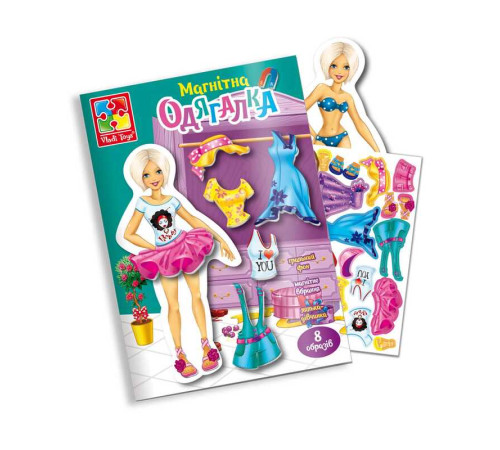 гр Магнітна гра "Блондинка" у папці (укр) VT3204-30 (60) "Vladi Toys" гр Магнітна гра "Блондинка" у папці (укр) VT3204-30 (60) "Vladi Toys"
