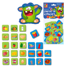 гр Гра магнітна "Смачне та корисне" (укр) VT 5900-06 (5) "Vladi Toys", 24 магніти, у пакеті