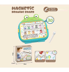 Магнітна гра 666-7 A (60) “Жабка”, магнітний стилус, сортер, кульки, в коробці