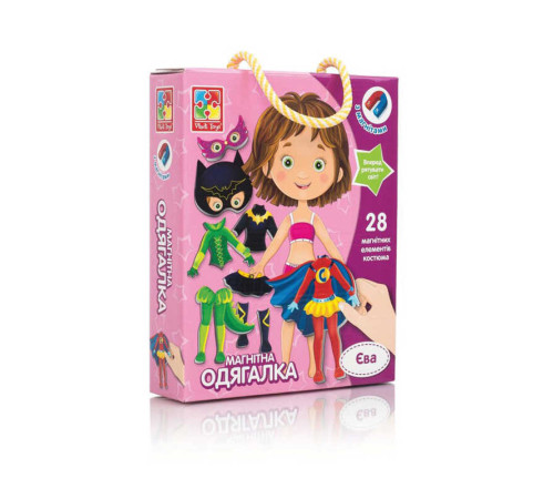 гр Магнітна гра-одягашка "Єва" - VT3702-08 / укр / (12) "Vladi Toys" – в наличии! Купите сейчас у KAZKOVA