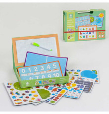 Магнітна дошка C 39986 (27) маркер на водній основі, математика, в коробці