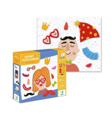 гр Настільна гра магнітна (3-4 роки) Mon Puzzle Обличчя 200208 (10) 62 деталі "Dodo"