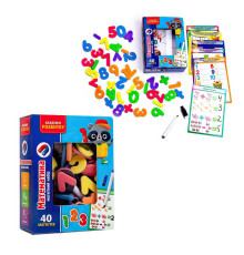 гр Магнітний набір "Математика з маркером" (укр) - VT5411-16 (12) "Vladi Toys"