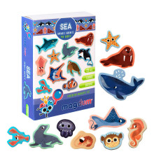гр Набір магнітів "Sea animals" ML4031-07 EN (70) "Magdum", англ. мова