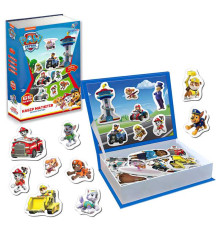 гр Набір магнітів ML 4034-15 "Магнітна історія. Щенячий патруль. Велика пригода" (16) "Magdum", 65 магнітів, в коробці