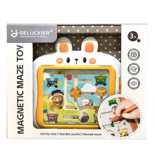 Магнітна гра Q 703 C (48) магнітний олівець, кульки, сортер, в коробці