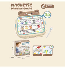 Магнітна гра 666-7 B (72) “Песик”, магнітний стилус, сортер, кульки, в коробці