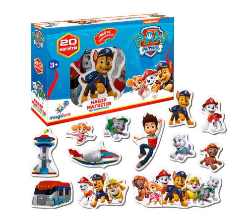 гр Набір магнітів ML 4034-01 "Щенячий патруль. Веселі пригоди" (60) "Magdum" – в наличии! Купите сейчас у KAZKOVA