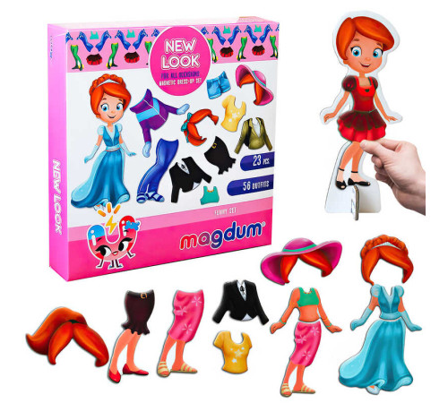 гр Магнітна гра "NEW LOOK" ML4031-14 EN (24) "Magdum", англ. мова, 23 магніти, в коробці – в наличии! Купите сейчас у KAZKOVA