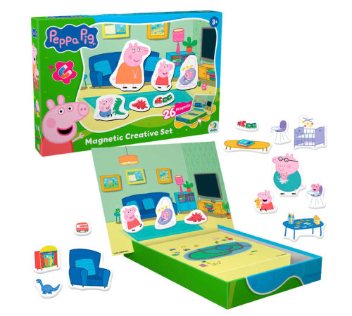 гр Магнітна гра з планшеткою "Peppa Pig" 200665 (24) "DoDo"