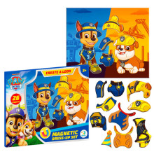 гр Магнітна гра одягалка "Гонщик і Кремез" 200698 (60) "Dodo", магнітна планшетка, 26 магнітів, в коробці