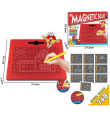 Магнітна дощечка YM 2204 (48/2) 10 карток з прикладами, в коробці