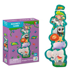 гр Магнітна гра “Друзі з джунглів” 200256 (64) “DoDo”, 8 магнітів, в коробці