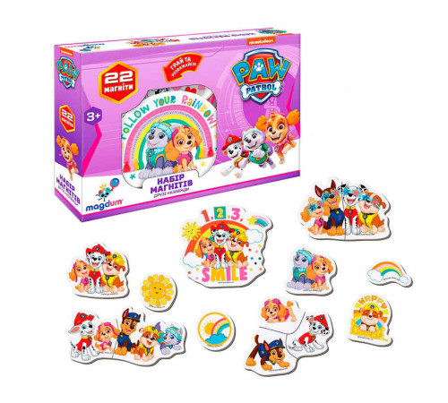 гр Набір магнітів ML 4034-03 "Щенячий патруль. Друзі назавжди" (60) "Magdum" – в наличии! Купите сейчас у KAZKOVA