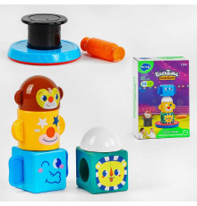 Магнітна гра E 7981 (48) "Hola", арена цирку, 8 магнітів, 24 види складання гри, в коробці