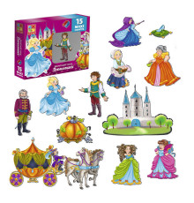 гр Гра настільна "Магнітний театр. Попелюшка" VT3206-53 /укр/ (12) "Vladi Toys"