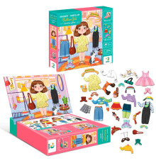 гр Магнітна гра "Одягалка Модниця" 200243 (10) "DoDo", 32 магніти, ігрове поле, в коробці