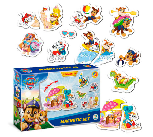 гр Набір магнітів "Сонячний настрій" 200666 (32) "DoDo", 20 магнітів, в коробці