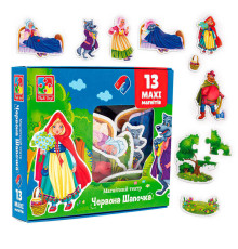 гр Гра настільна "Магнітний театр. Червона шапочка" VT3206-52 /укр/ (12) "Vladi Toys"