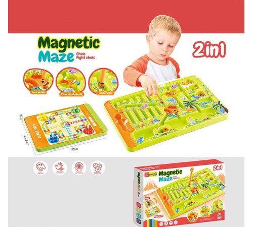 Магнітна гра 2в1 898-9112 (36) сортер, настільна гра, магнітний стилус, в коробці – в наличии! Купите сейчас у KAZKOVA