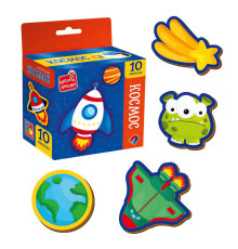 гр Набір магнітів "Космос" VT3106-34 (30) "Vladi Toys", 10 магнітів, в коробці