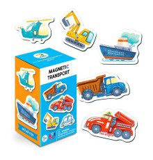 гр Магнітний транспорт 200266 (36) "DoDo", 10 магнітів, підписи ангілійською, в коробці
