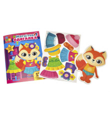 гр Магнітна гра "Лисичка" в папці (укр) VT3204-33 (60) "Vladi Toys"