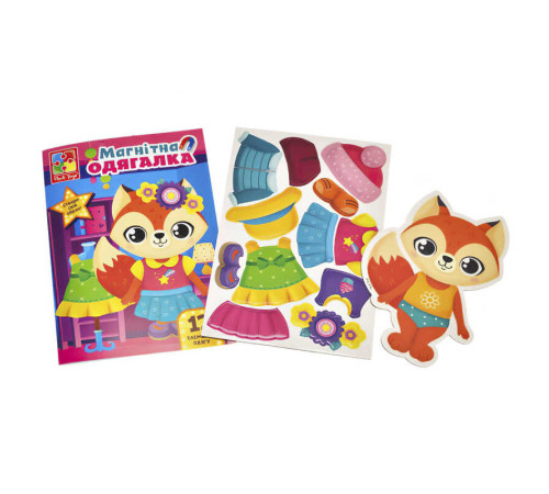 гр Магнітна гра "Лисичка" в папці (укр) VT3204-33 (60) "Vladi Toys" – в наличии! Купите сейчас у KAZKOVA