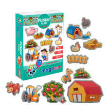 гр Набір магнітв "Funny Farm" ML4031-10 EN (70) "Magdum", в коробці