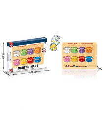 Магнітна гра HD 144 A-1 (96) 8 комірок для кульок, магнітний стилус, в коробці