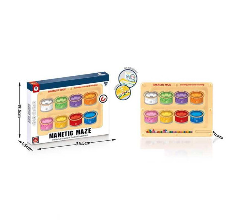 Магнітна гра HD 144 A-1 (96) 8 комірок для кульок, магнітний стилус, в коробці – в наличии! Купите сейчас у KAZKOVA