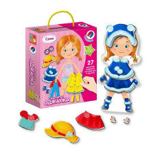 гр Магнітна гра-одягашка "Соня" - VT 3702-07 (12) "Vladi Toys"