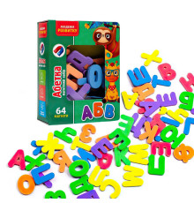 гр Магнітний набір "Абетка" (укр) - VT 5411-15 (12) "Vladi Toys"