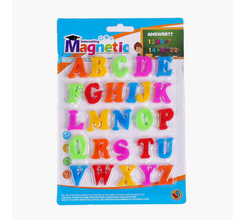 Набір магнітів MX 001 (500/2) “Англійська абетка”, 26 літер, на листі – в наличии! Купите сейчас у KAZKOVA