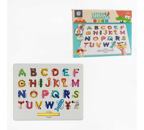 Мозаїка YM 2021-1 (36/3) магнітна, англійський алфавіт, в коробці – в наличии! Купите сейчас у KAZKOVA