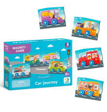 гр Магнітна гра "Автомобільна подорож 200253 (64) "DoDo", 8 магнітів, в коробці