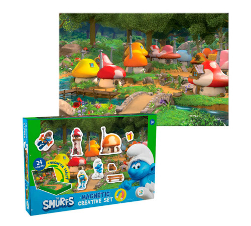 гр Магнітна гра з планшеткою "Гномики" 200627 (24) "DoDo", 24 магнітні фігурки, фон для гри, в коробці – в наличии! Купите сейчас у KAZKOVA