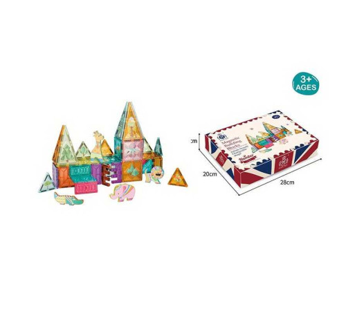 Магнітний конструктор AH 054 (16) “Зоопарк”, тваринки, 42 деталі, в коробці Магнітний конструктор AH 054 (16) “Зоопарк”, тваринки, 42 деталі, в коробці