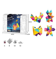 Магнітний конструктор XC-D 6 (24/4) 38 деталей, аксесуари, інструкція, в коробці