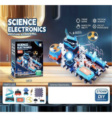 Електронний конструктор SD 601 (36) підсвічування, вентилятор, динамо-машина, гра-лабіринт, запускач, в коробці